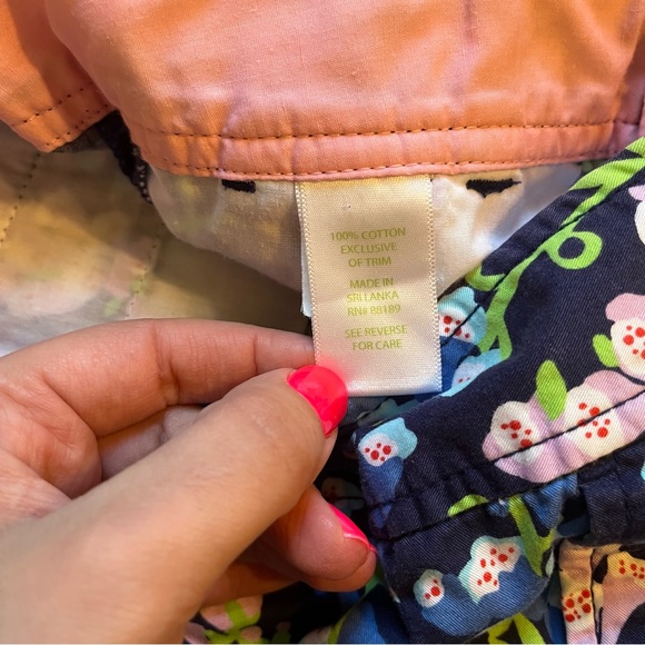 Lilly Pulitzer wisteria floral print shorts size 0 - Picture 4 of 5